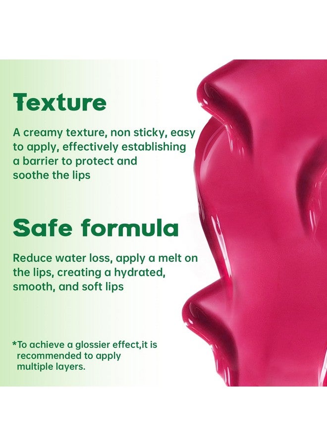 HOSAILY Moisturizing Solid Lip Gloss Jelly Lipstick, 3Color Lip Oil Lip Plumper with Dark Brown Lip Liner, Glossy Lightweight Pigmented Non Sticky Tinted Lip Click Balm Makeup Gift Set for Women - Image 4