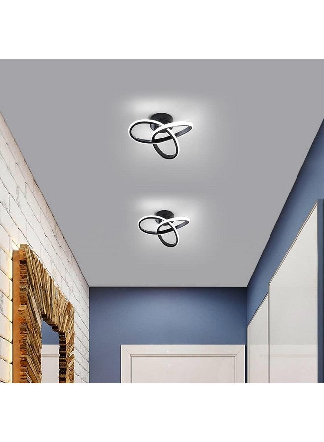 RJ RJ - 22W Black Modern Ceiling Light for Bedroom Kitchen Loft Aisle Hallway Balcony Stair Cool White, Warm White, Natural White (2 Years Warranty) - Image 5