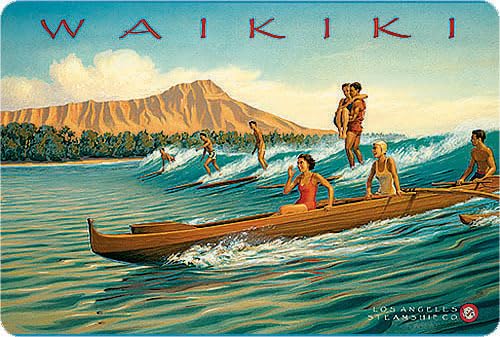 Pacifica Island Art Hawaii Vintage Boxed Postcard Set (10) - Aloha Hawaii Paradise by Kerne Erickson - Image 5