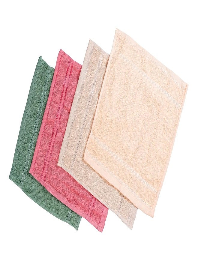 ORAS Pure Cotton Printed Small Size Face Towel | Rumal - Extra Soft and Super Absorbent Face Towel for Women, Kids and Newborn Babies - Set of 6 (25x25 cm) - Multicolor - Image 3