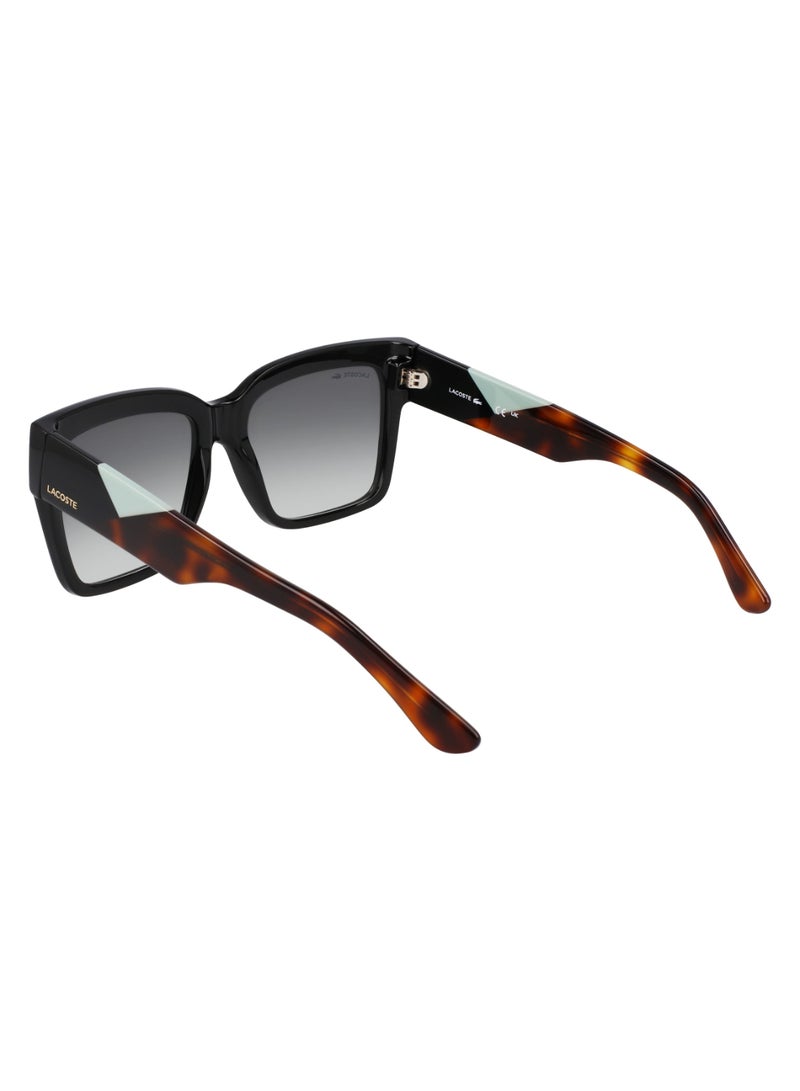 LACOSTE FULL RIM BIO INJ-G820 RECTANGLE LACOSTE SUNS L6033S  5517 (001) BLACK - Image 5