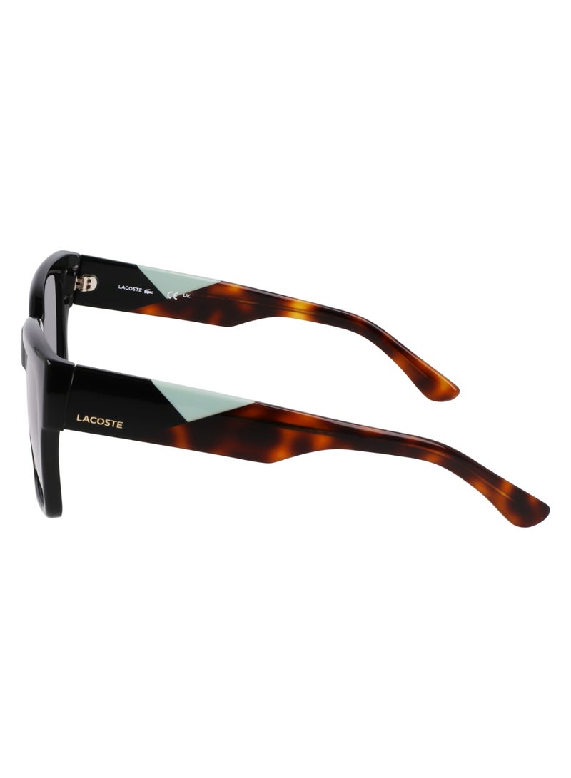LACOSTE FULL RIM BIO INJ-G820 RECTANGLE LACOSTE SUNS L6033S  5517 (001) BLACK - Image 4