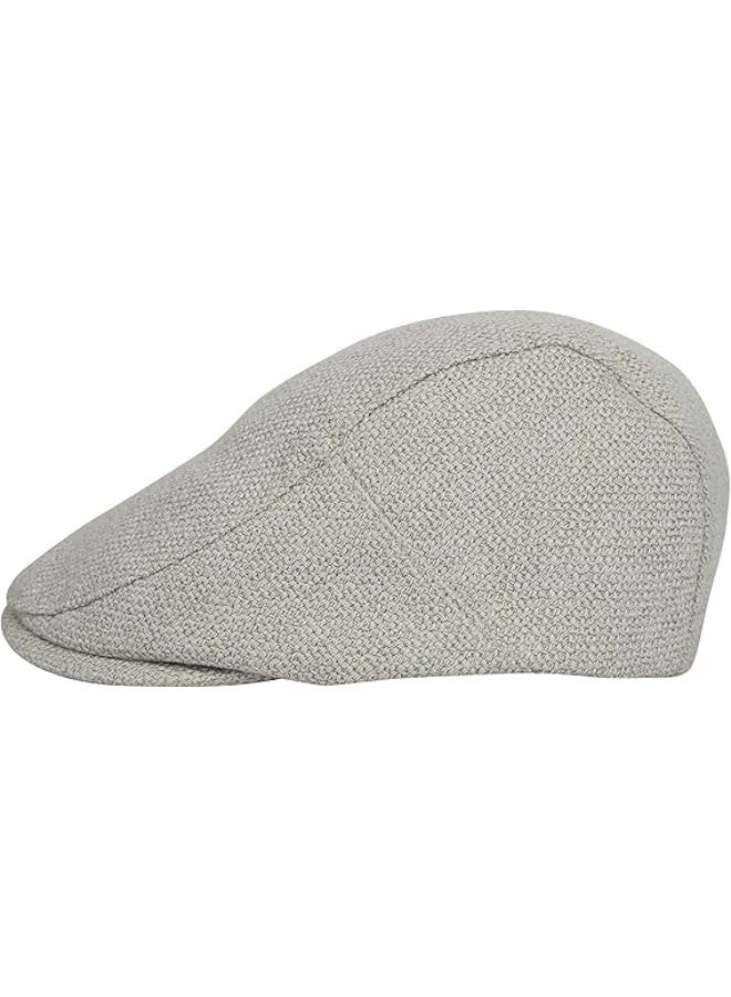 MIRFA Breathable Summer Straw Weave Irish Cabbie Flat Gatsby Newsboy Ivy Beret Cap (White) - Image 2