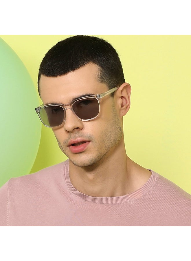 John Jacobs Unisex Full Rim Wayfarer Sunglasses For Men & Women With UV Protection - 55mm - Image 3