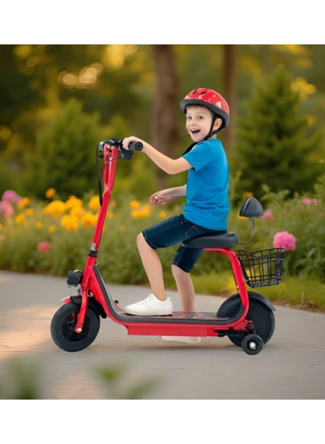 Winner Sky Mini Harley Pro Kids Electric Scooter with Seat, LED Lights, 36V 250W Motor & 13Ah Battery – Safe Electric Ride-On Scooter for Children - Image 2