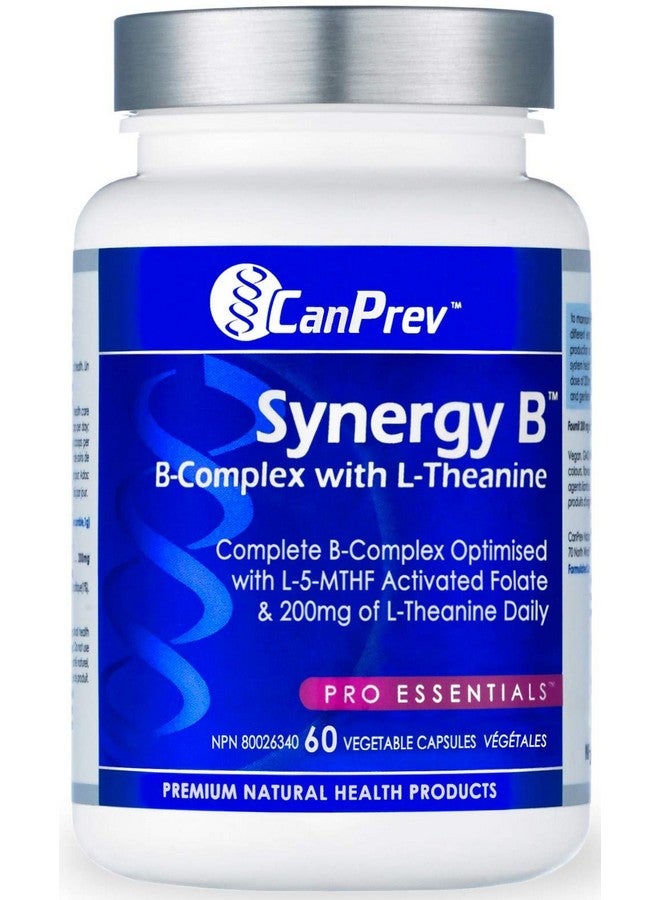 CanPrev Synergy Bcomplex With Ltheanine Vegi Capsules 60 Count - Image 2