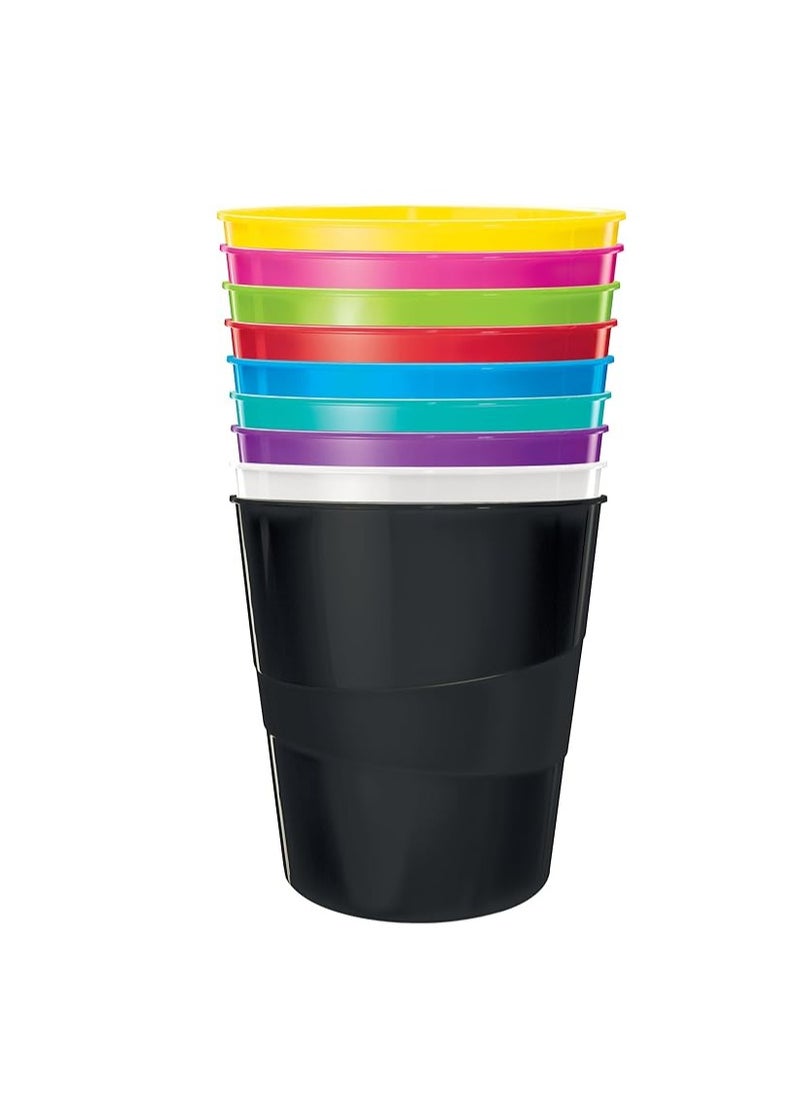 LEITZ Leitz 5278 (15 Litre) Waste Bin, Plastic, Wow Range, Yellow  - Image 4