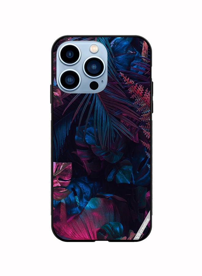 VR CREATIVE Protective Case Cover For Apple iPhone 14 Pro Max Leaf Design Multicolour - Image 1
