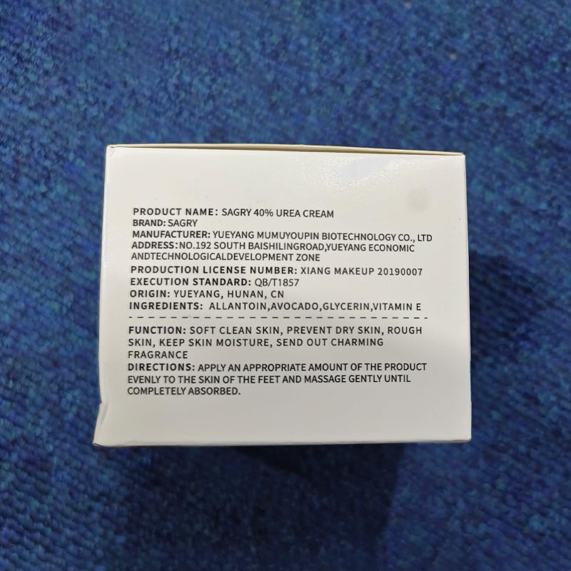 Sagry Urea Cream 40 Percent for Feet Maximum Strength, Foot Cream for Dry Cracked Heels Feet Knees Elbows Hands, Urea 40% Cream for Deep Moisturizes, Callus Remover, Heel Crack Repair - Image 3
