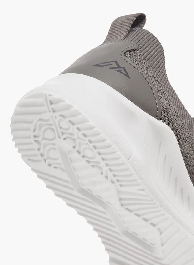 Oaklan by Shoexpress GREY Boys by Shoexpress Pull Tab Detail Slip-On Sports Shoes for Men | Best Price UAE