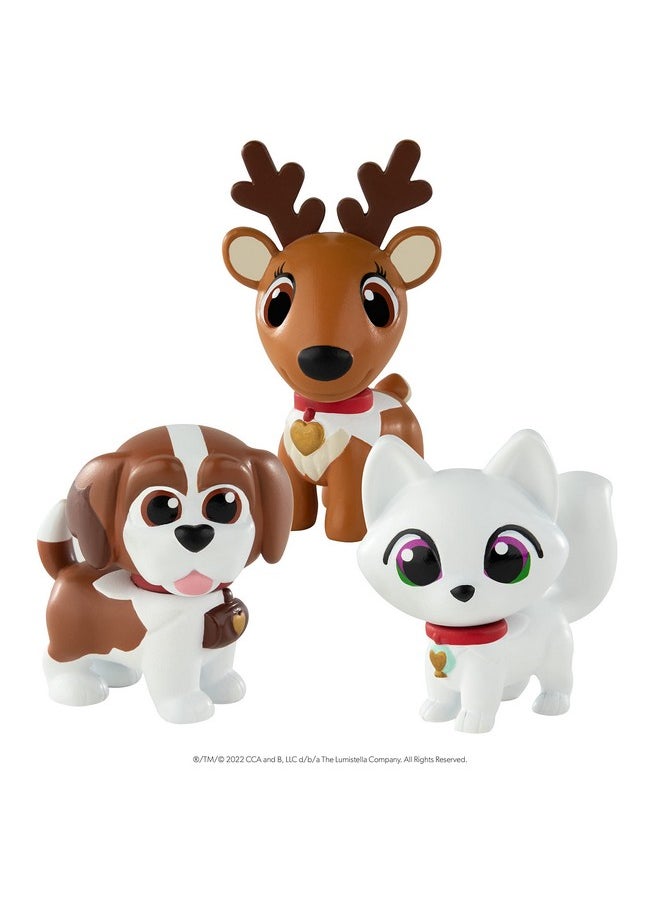 The Elf on the Shelf The Elf on the Shelf - Elf Pets Figures Multipack Includes St. Bernard, Reindeer, and Arctic Fox!  - Image 2