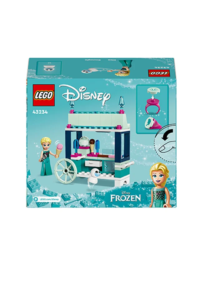 LEGO Disney Princess Elsa’s Frozen Treats Buildable Ice-Cream Toy for Kids, Girls & Boys with Princess Elsa Mini-Doll Figure and a Snowgie Figure, Makes a Fun Everyday Gift 43234