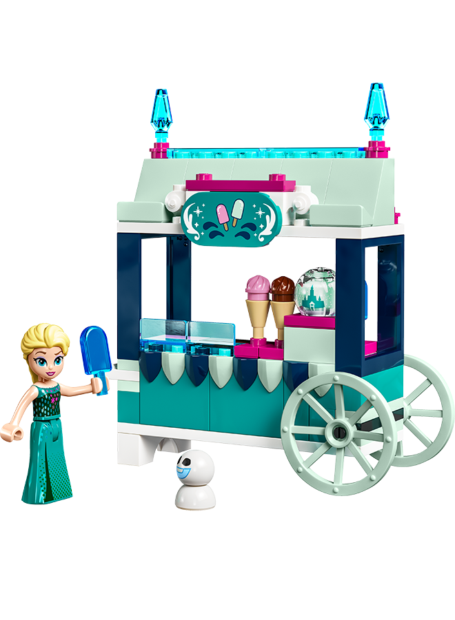 LEGO Disney Princess Elsa’s Frozen Treats Buildable Ice-Cream Toy for Kids, Girls & Boys with Princess Elsa Mini-Doll Figure and a Snowgie Figure, Makes a Fun Everyday Gift 43234
