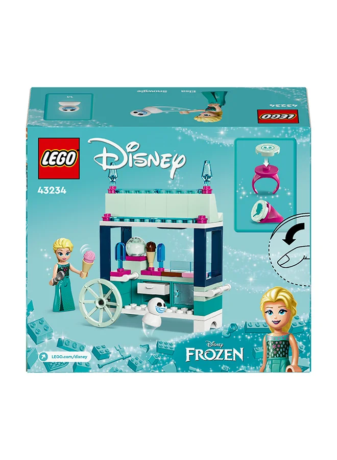 LEGO Disney Princess Elsa’s Frozen Treats Buildable Ice-Cream Toy for Kids, Girls & Boys with Princess Elsa Mini-Doll Figure and a Snowgie Figure, Makes a Fun Everyday Gift 43234