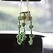 TURBOOST Adorable Crochet Succulent Plant for Car Rearview Mirror Cute Handmade Hanging Boho Decoration Accessories for Rear View Mirror Ornament Gift for Plant Lovers Succulent 1 Pack - Image 2
