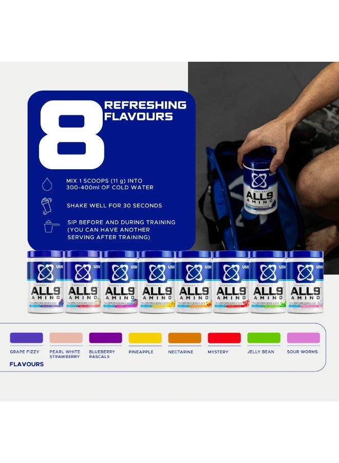 USN All9 Amino Nectarine Flavor 330G - Image 4