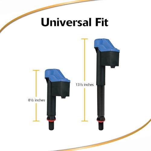 Korky 528T Replacement TOTO Toilet Fill Valve - Fits G-Max and Power Gravity Toilets -Easy to Install -Made in USA, Black - Image 2