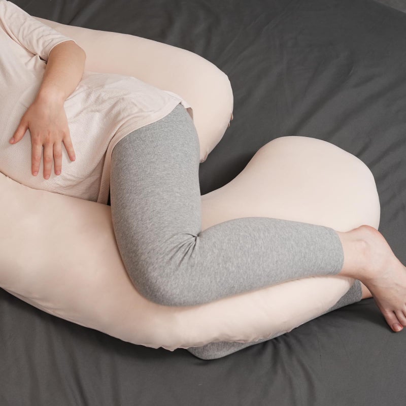 littogoose Maternity Pillow Cover ONLY Compatible with Momcozy Pregnancy Pillow (2 Pack Covers-Pillow NOT Included) - Image 5