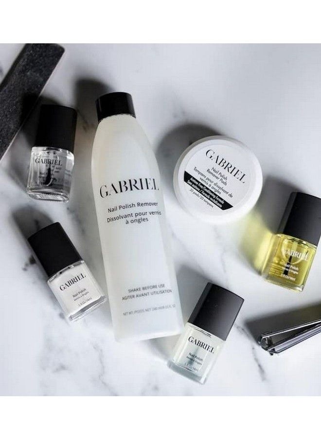 Gabriel Cosmetics - Nail Polish Remover Nontoxic Citrusscented All Natural Ingredients Nonacetone & Paraben Free Gentle On Skin Vegan Conditions & Preps Nails (Liquid) - Image 1