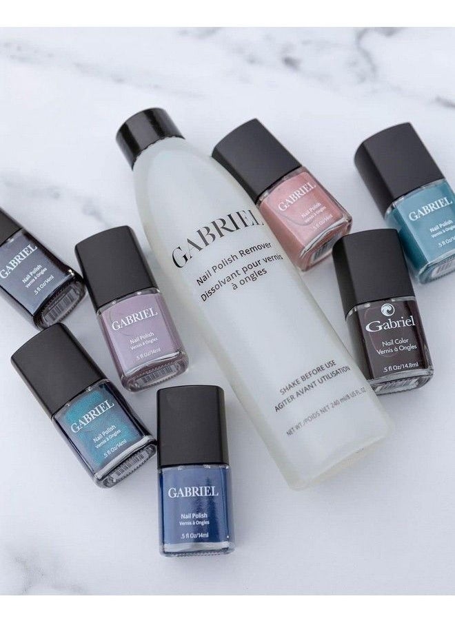 Gabriel Cosmetics - Nail Polish Remover Nontoxic Citrusscented All Natural Ingredients Nonacetone & Paraben Free Gentle On Skin Vegan Conditions & Preps Nails (Liquid) - Image 1