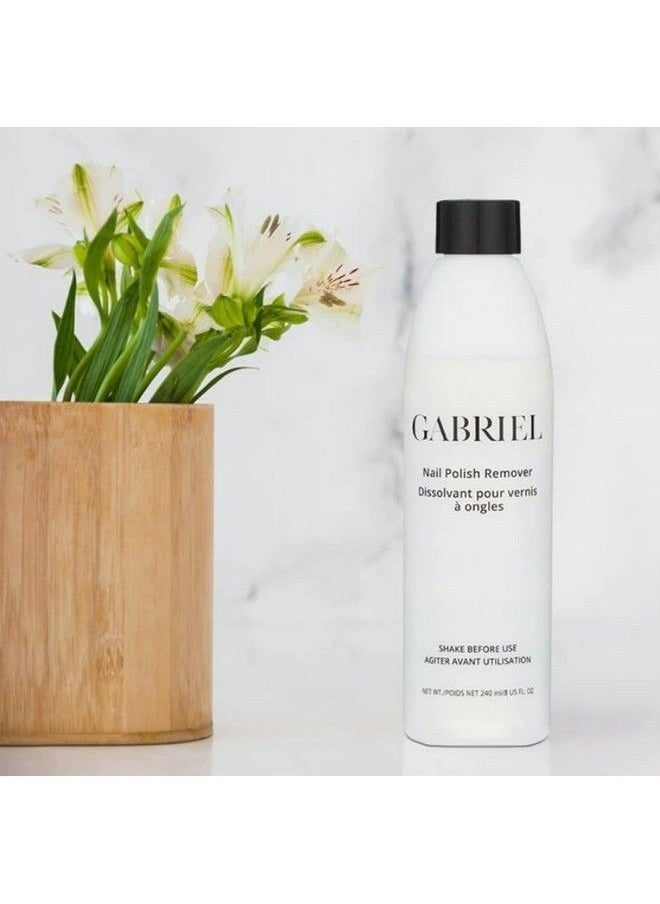 Gabriel Cosmetics - Nail Polish Remover Nontoxic Citrusscented All Natural Ingredients Nonacetone & Paraben Free Gentle On Skin Vegan Conditions & Preps Nails (Liquid) - Image 1