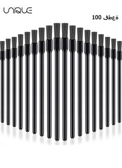 Unique 100 Pieces Disposable Lip Brushes, Disposable Lip Gloss Brushes, Lipstick Stick Applicators, Disposable Nail Brushes, Multifunctional Makeup Lip Brushes for Women and Girls  - Image 1