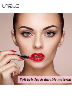 Unique 100 Pieces Disposable Lip Brushes, Disposable Lip Gloss Brushes, Lipstick Stick Applicators, Disposable Nail Brushes, Multifunctional Makeup Lip Brushes for Women and Girls  - Image 3