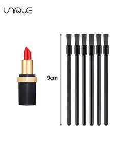 Unique 100 Pieces Disposable Lip Brushes, Disposable Lip Gloss Brushes, Lipstick Stick Applicators, Disposable Nail Brushes, Multifunctional Makeup Lip Brushes for Women and Girls  - Image 2
