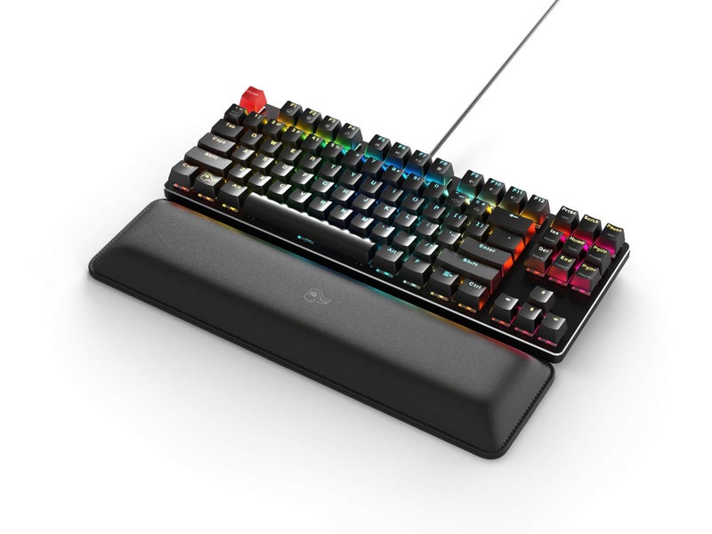 Glorious Gaming Wrist Pad/Rest - TENKEYLESS (TKL) Size - Stealth Edition - Mechanical Keyboards,Stitched Edges,Ergonomic | 14x4 inches | 25mm/1in Thick (GWR-87-STEALTH) - Image 5