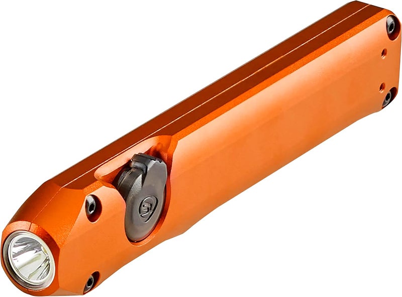 Streamlight 88820 Wedge 1,000-Lumen Max 300-Lumen Standard 1,200-Candela Flat Everyday Carry Flashlight, Includes USB-C Cable and Lanyard, Orange - Image 2