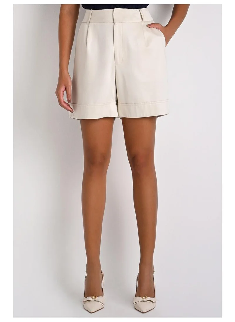 Off-White Wrap Long Waistband Shorts