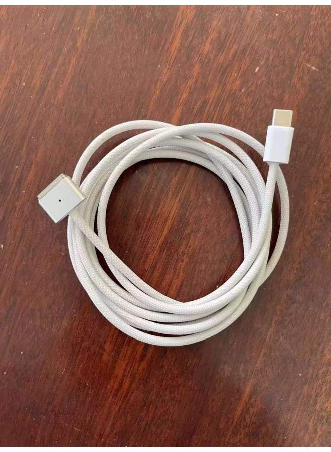 Usb-c Conversion Line Magsafe3/2 Charging Cord Type-C To Macbook Notebook Power Charger-Color:C To T Head (3 Generations 140w)