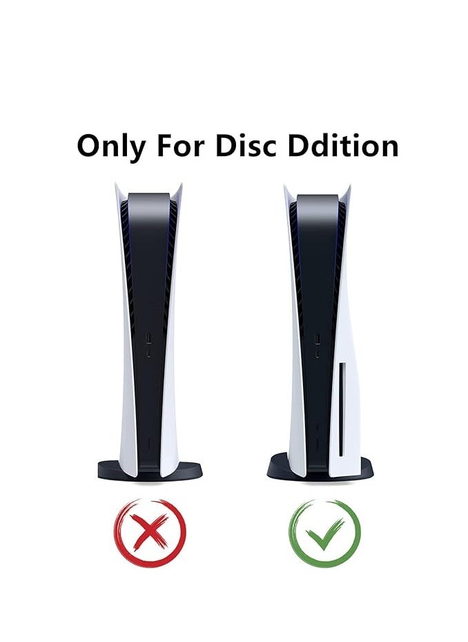 General - Disc version panel for PS5 consoles, Playstation 5, replacement plate for PS5 consoles, dust and scratch resistant replacement plates - Image 1