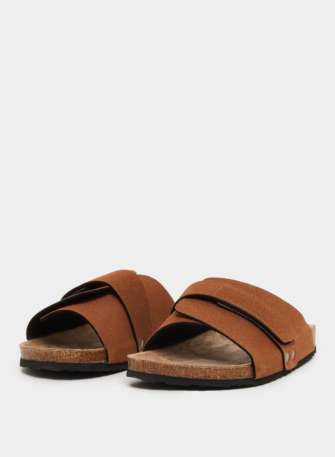 Styli Thick Band Strap Flatform Sole Sandals - Image 2