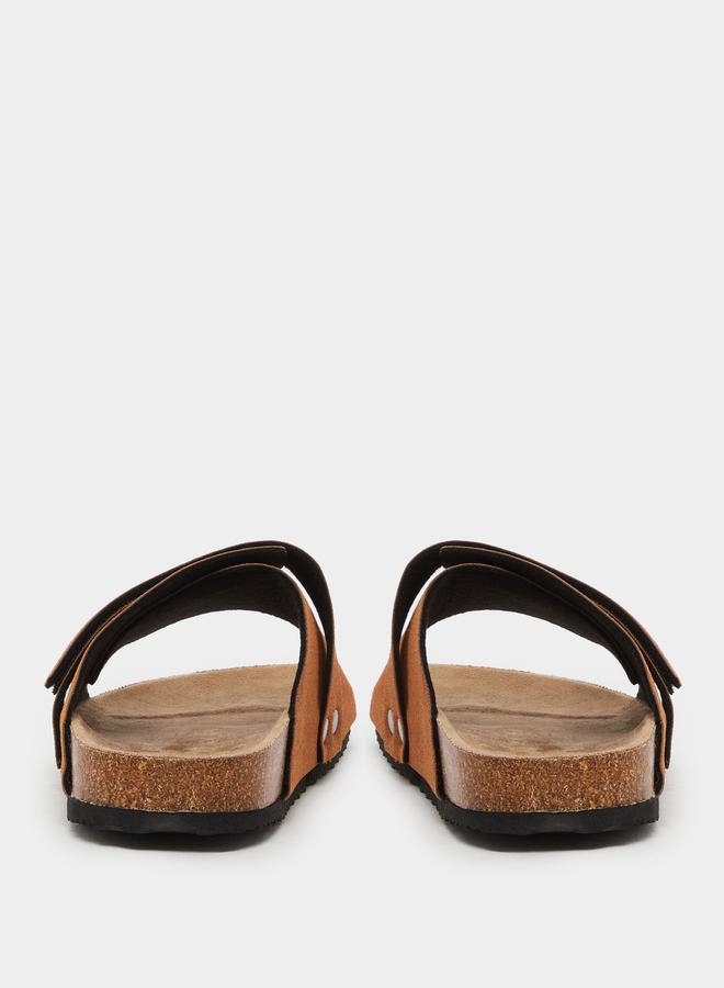 Styli Thick Band Strap Flatform Sole Sandals - Image 4