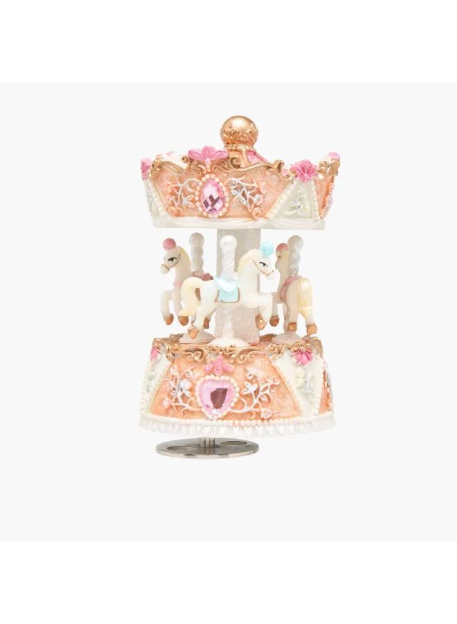 فايندز Musical 3-Horse Carousel