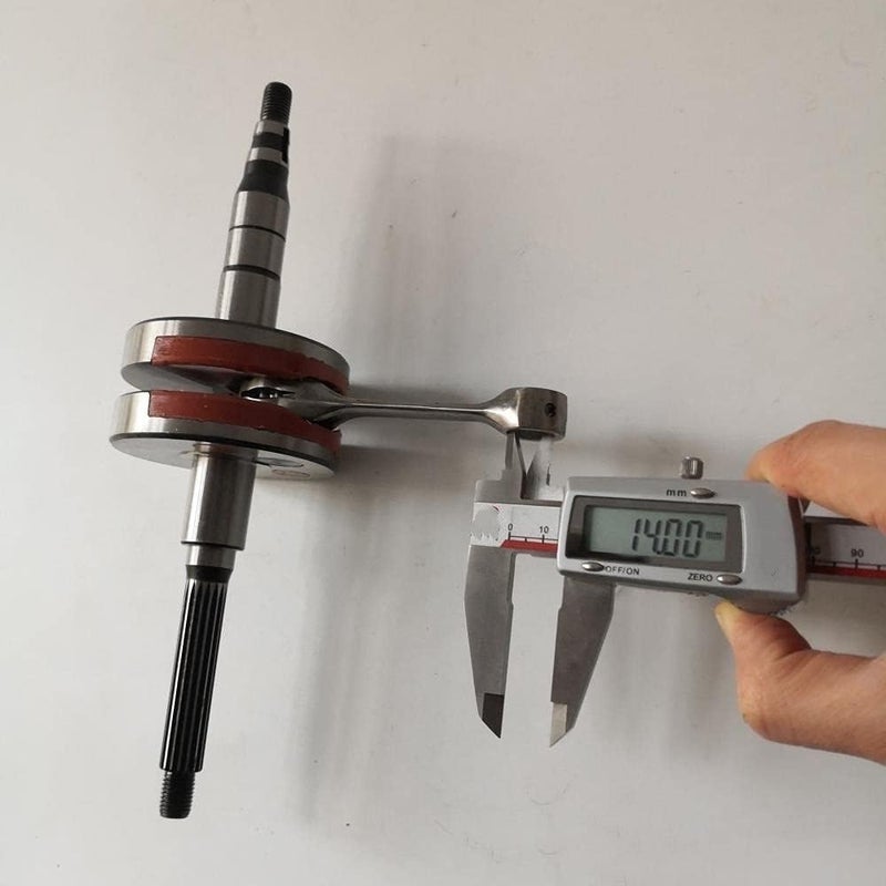 QASULER عمود الكرنك QASULER +2mm لمحركات 50cc Minarelli - Image 2