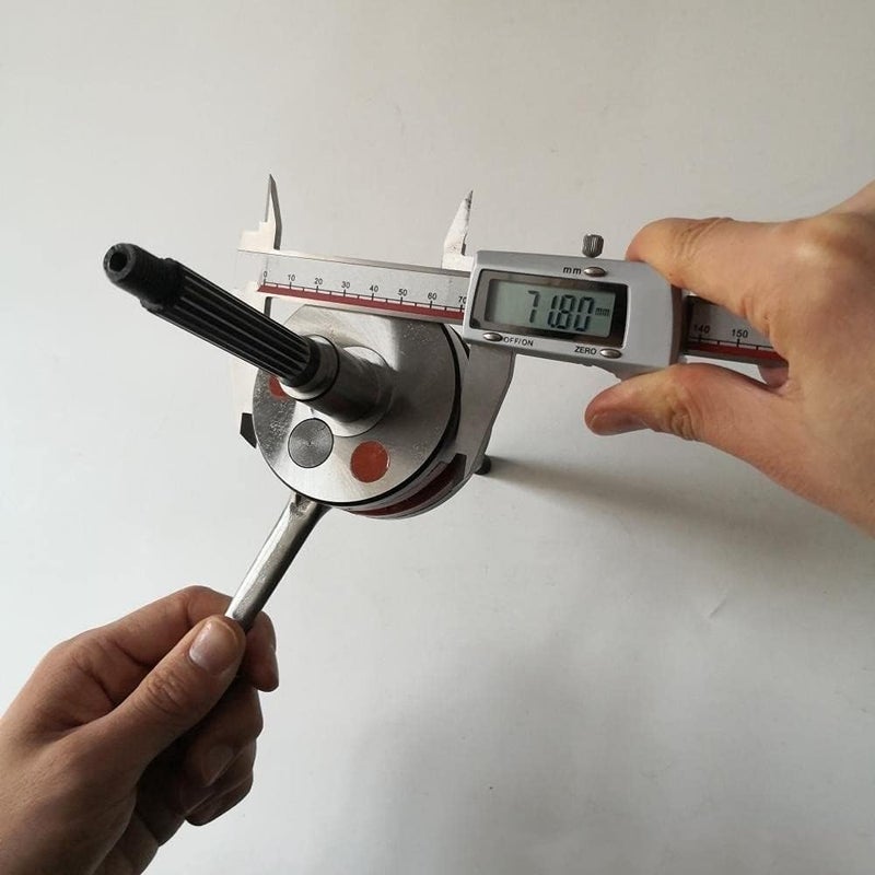 QASULER عمود الكرنك QASULER +2mm لمحركات 50cc Minarelli - Image 4