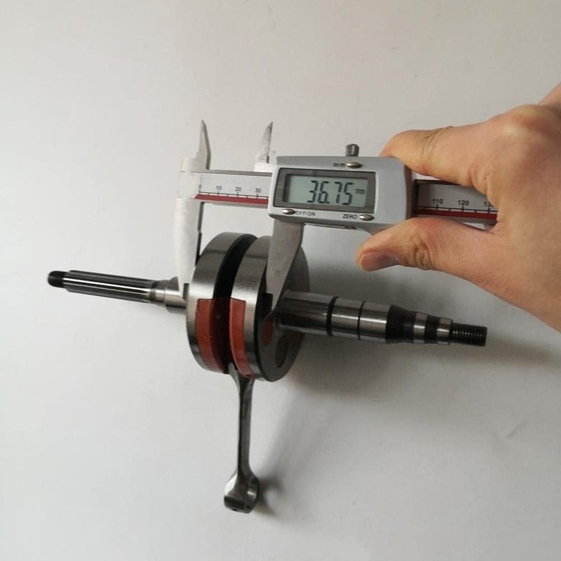 QASULER عمود الكرنك QASULER +2mm لمحركات 50cc Minarelli - Image 3