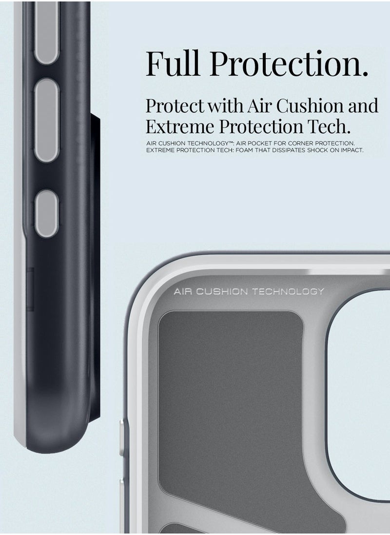 Spigen Classic C1 MagFit for iPhone 15 Pro Case Cover with MagSafe & Extreme Protection Tech - Graphite  - Image 5