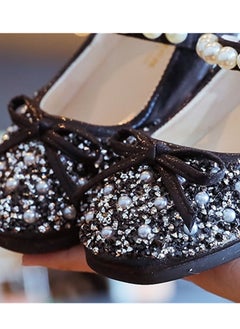 Generic Girls shoes little girl leather shoes soft sole princess shoes children's crystal shoes  - Image 3
