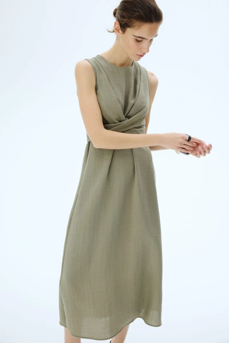 H&M MAMA Tie-back nursing dress