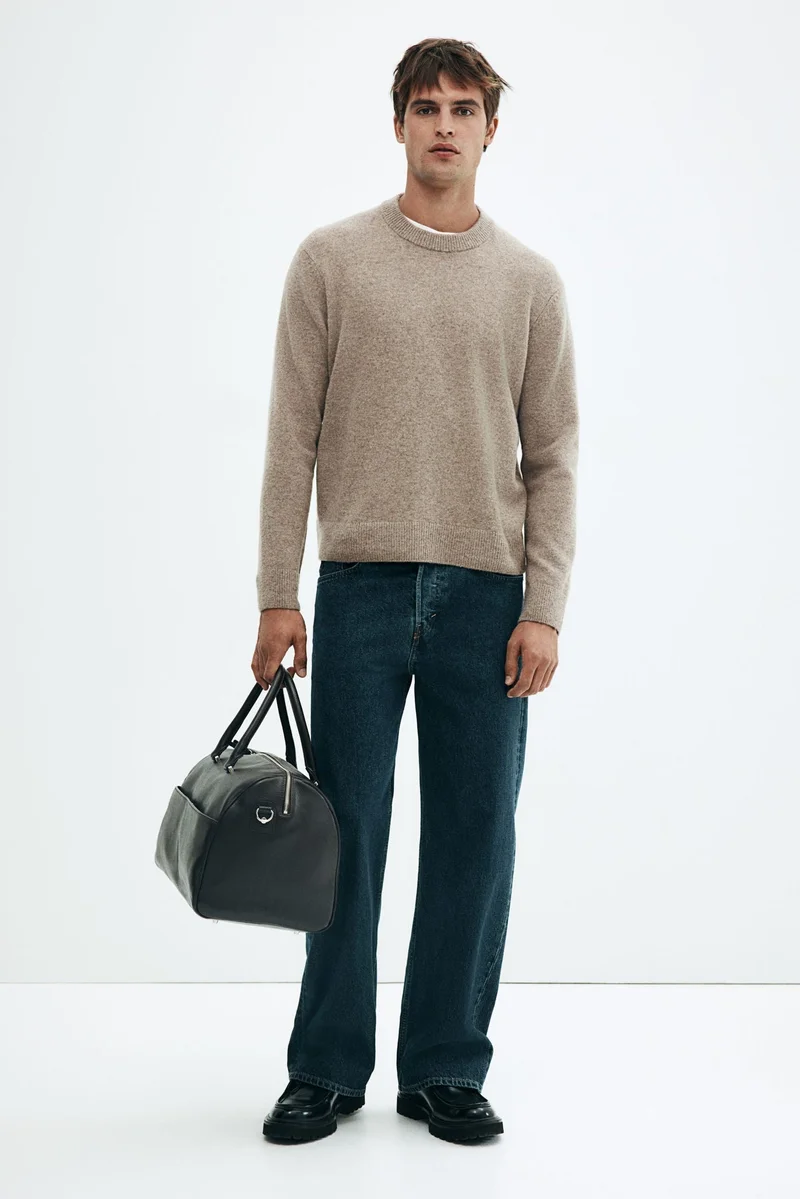 H&M  Regular Fit Fine-knit wool jumper for Men | Best Price UAE