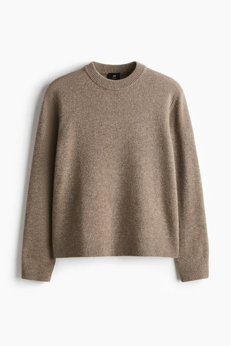 H&M  Regular Fit Fine-knit wool jumper for Men | Best Price UAE