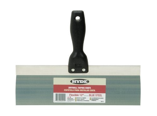 Hyde Tools 09214 Taping Knife Blue Steel 12Inch