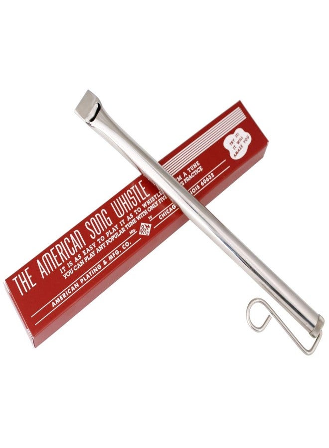 Woodstock Chimes Woodstock Wind Chimes American Song Whistle Brass Slide Whistle (12.5'') Gifts for Kids and Adults, Boys and Girls Beginners Musical Instruments Ages 3+ Educational Toys (ASW) - Image 1