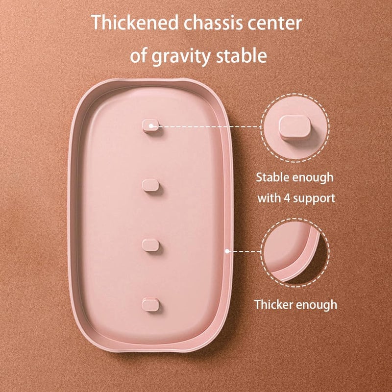 YilulvDeng Pink Baby Bottle Drying Rack, Portable Bottle Holder for Baby Accessories - Image 3