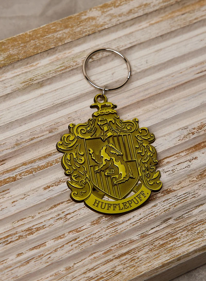 Harry Potter HARRY POTTER - HUFFLEPUFF CREST (METAL KEYCHAIN)
