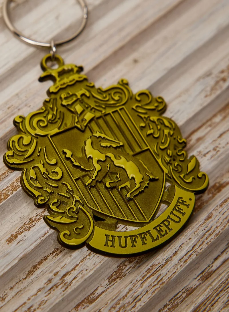 Harry Potter HARRY POTTER - HUFFLEPUFF CREST (METAL KEYCHAIN)