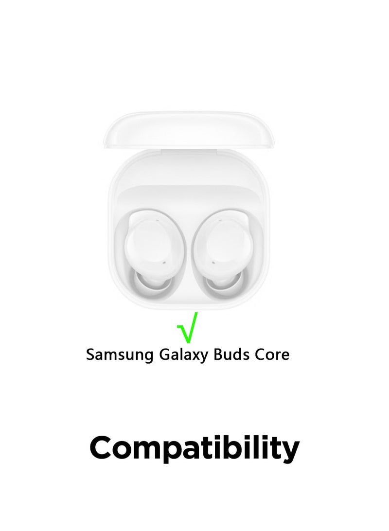 Silicone Case Compatible with Samsung Galaxy Buds Core Case (2025) with Cleaner Kit -Green - Image 2